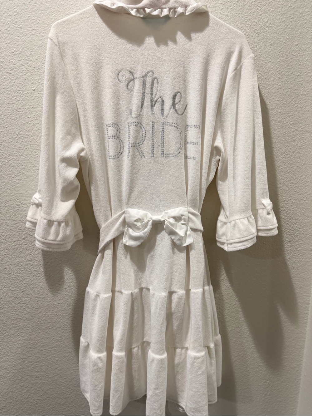 Y2K Betsey Johnson Bride Robe LARGE